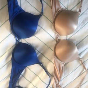 Two Victoria’s Secret Bombshell Bras 34A